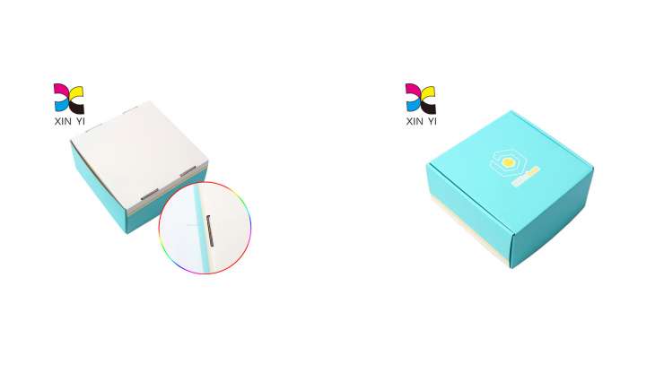 Corrugated packaging box