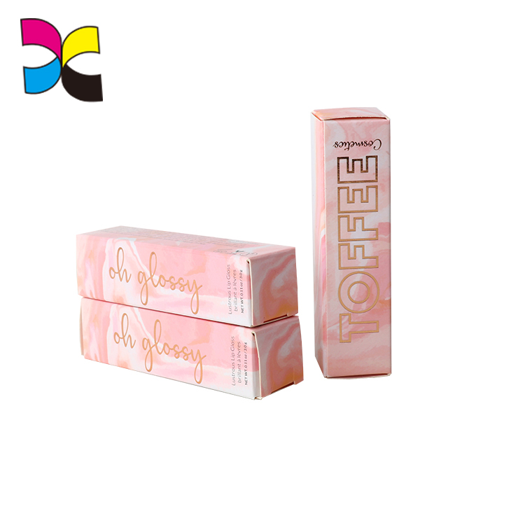 cusrom lip gloss box