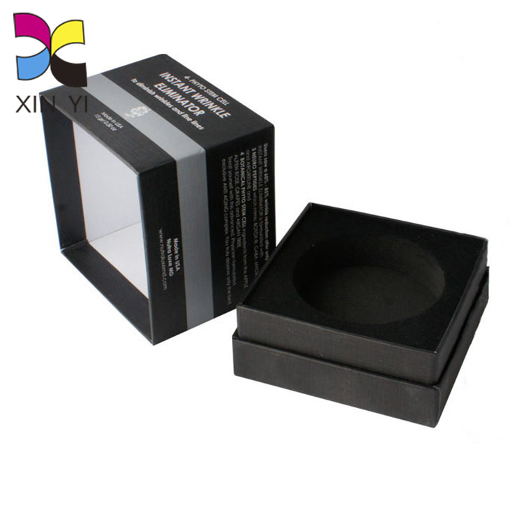 Custom Lift-off Lid Rigid Boxes Cosmetic Product Box Cheap
