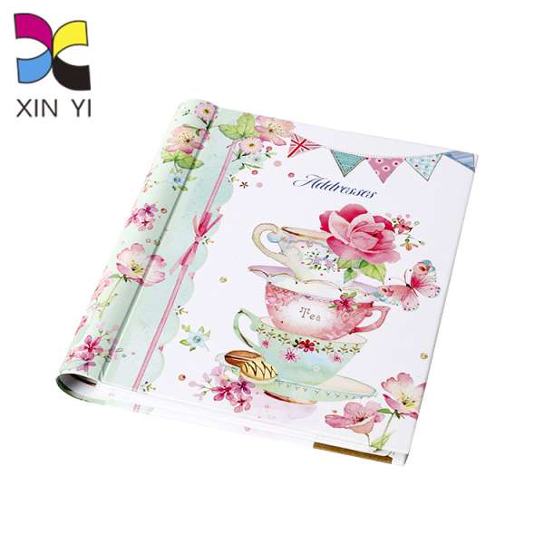 Flower Hardcover Address Book Custom boxes & books 丨 Super quality