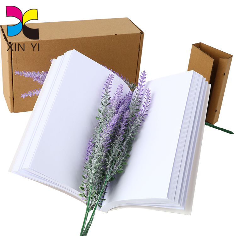 Custom kraft Paper Journal Paperback Blank book Manufacturer