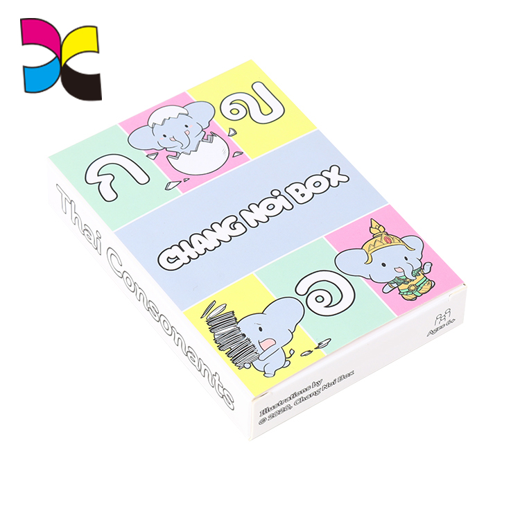 Personalised Flashcards for Toddler Kid Memory Card Printing
