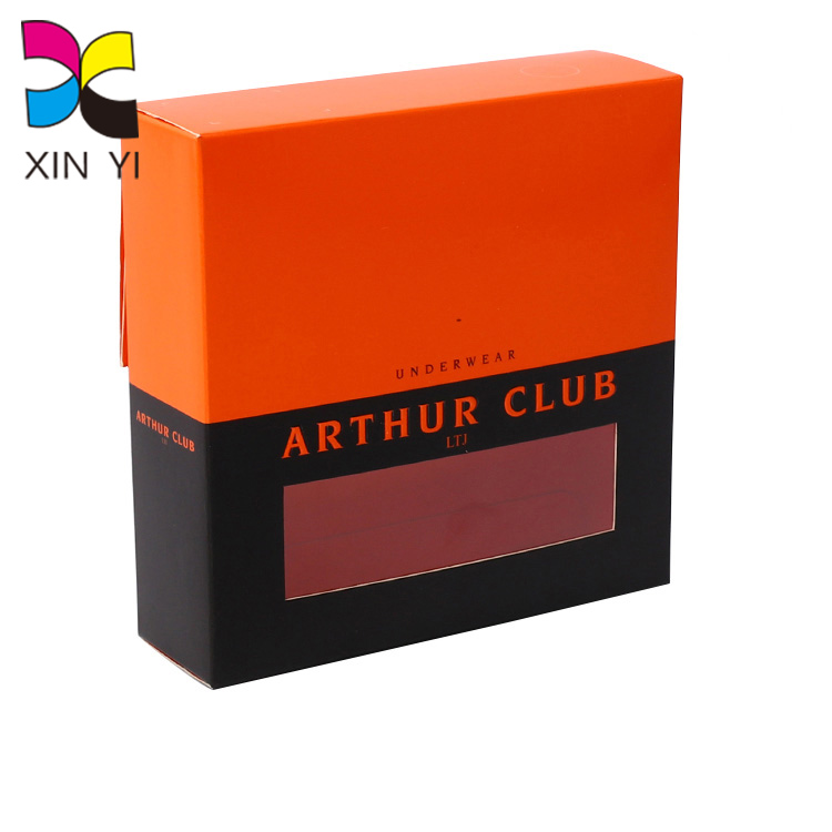 Custom Logo Design Soap Perfume Box with Window Cheapest