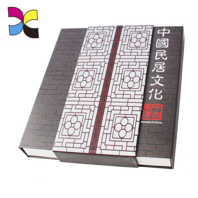 Custom Creative Gift Box Foldable Classic Culture Book Case