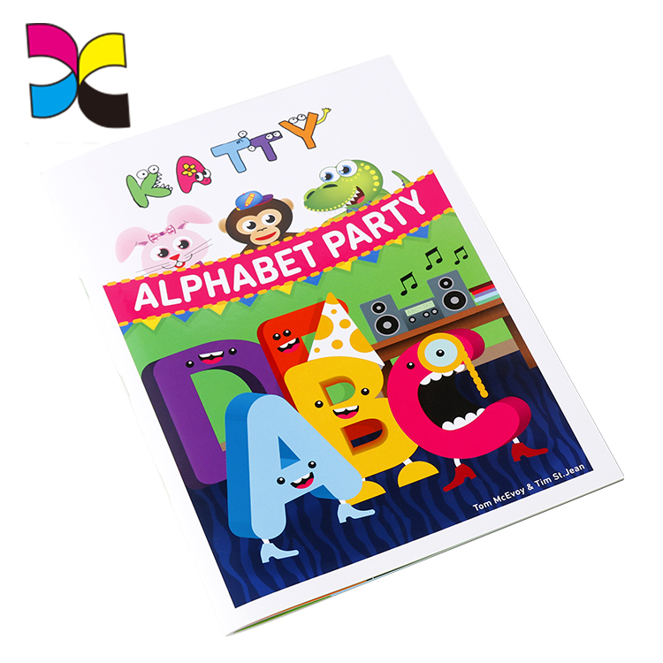 Custom Softcover Book Excercise Activity Book for Students