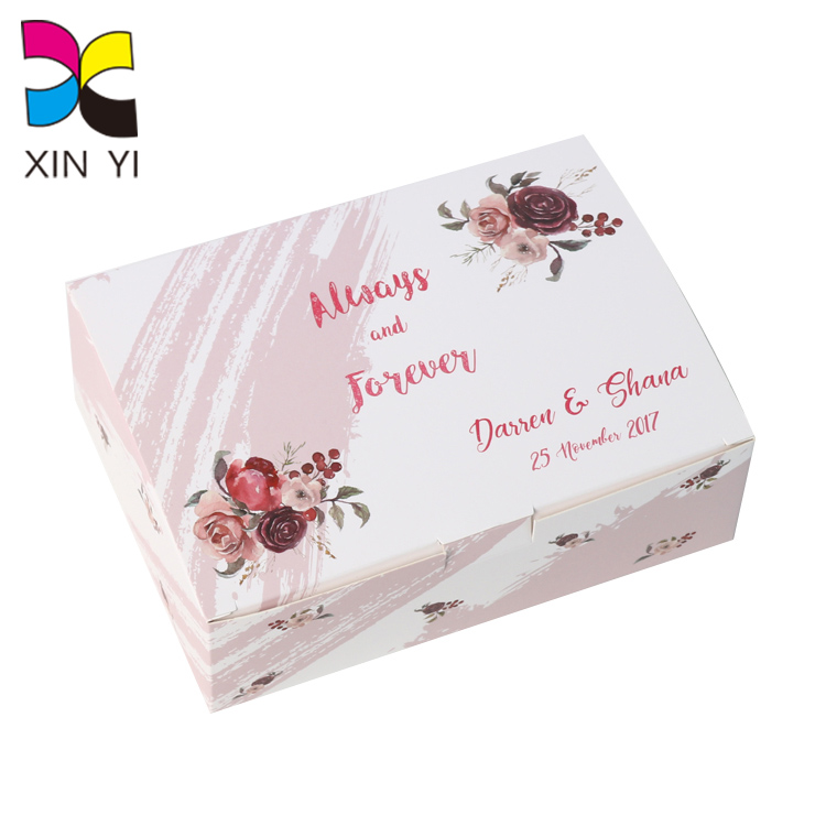 Gift Packaging Box Custom Romantic Printing ECO Friendly