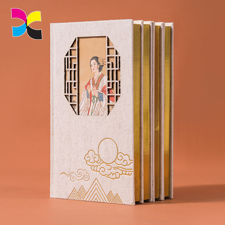 custom cloth cover book
