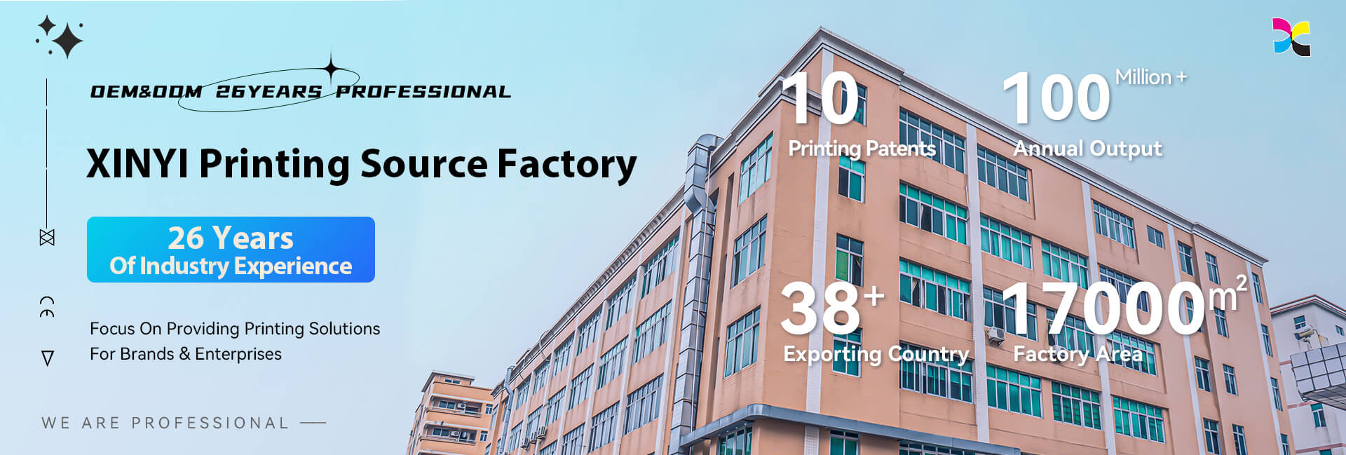 Source factory with 26 years of printing experience