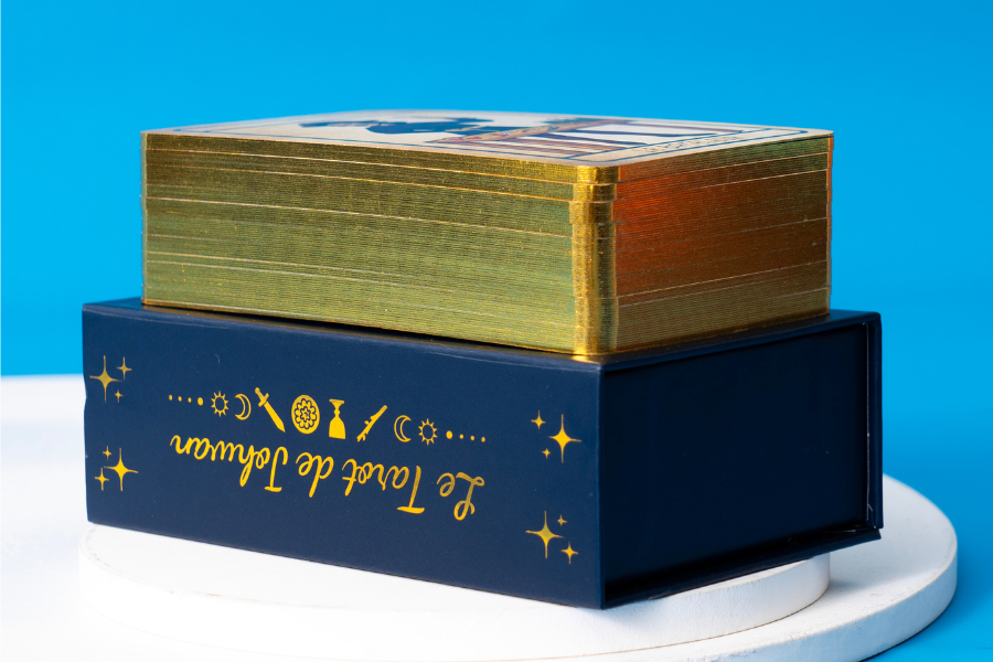 tarot card Edge gilding