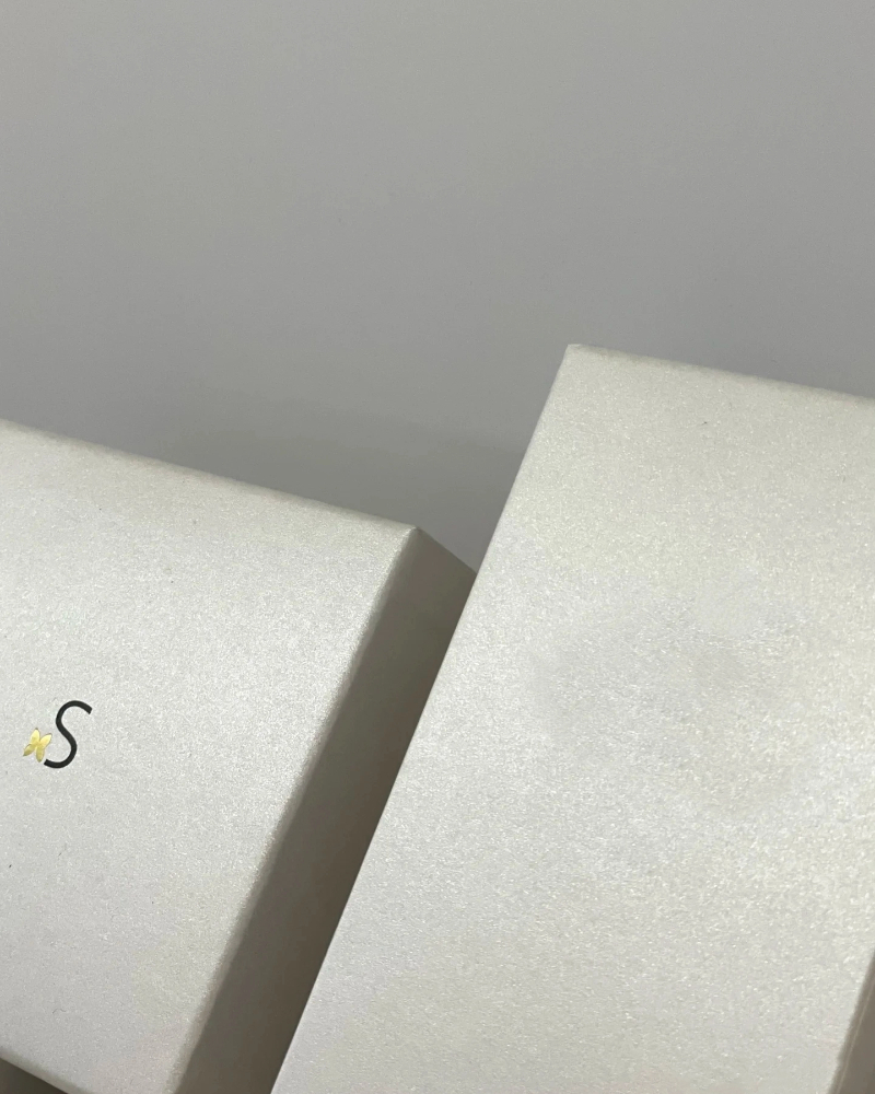 Pearlescent Paper Box