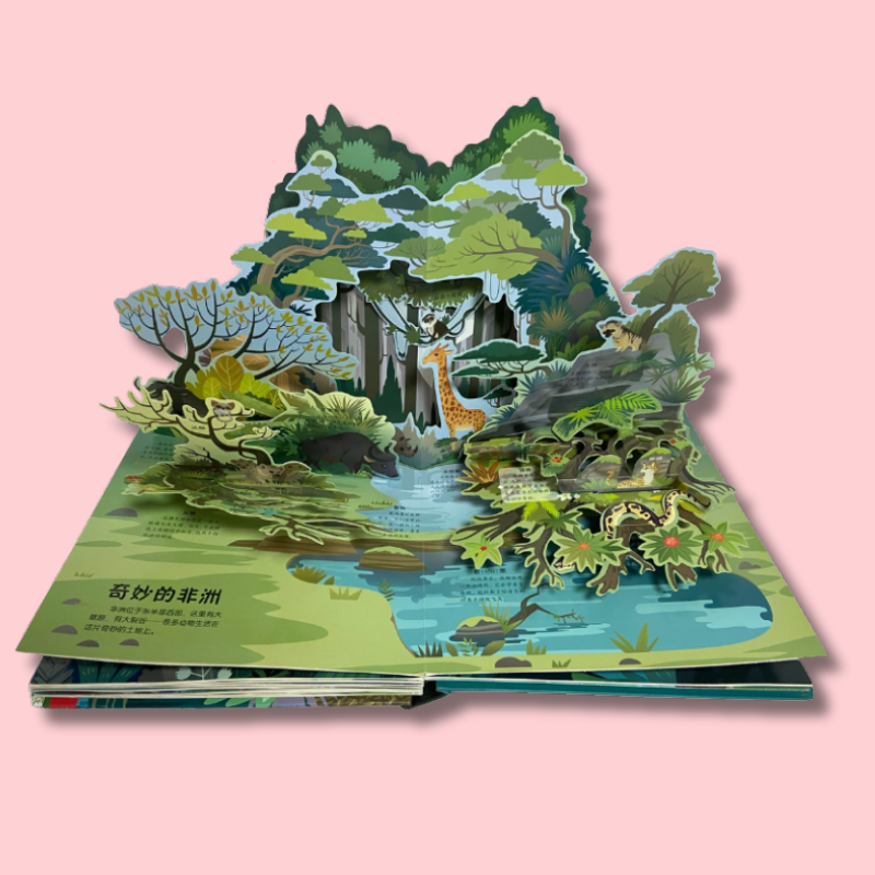 3D Pop-Up Board Books