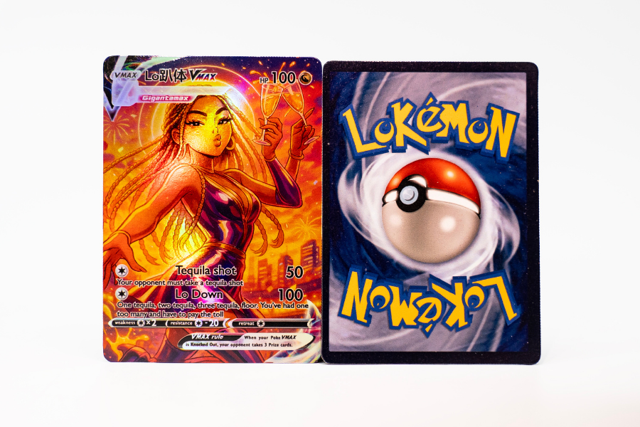 custom trading card