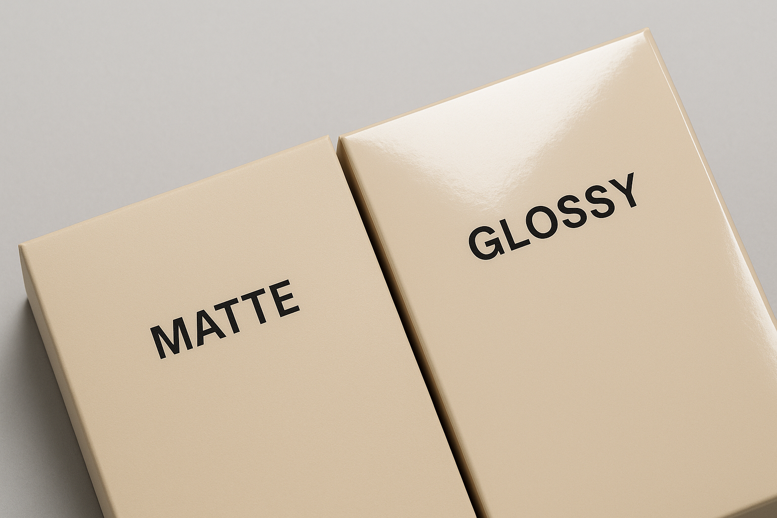 Gloss lamintation vs. Matte lamintation