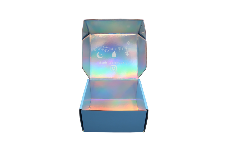 Rainbow Iridescent UV boxes